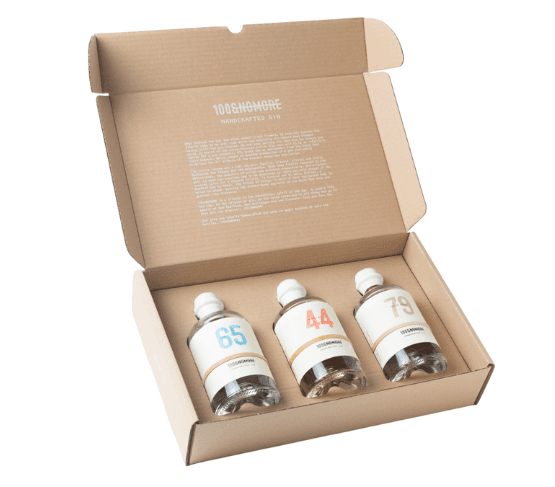 100&NOMORE Gin Pack 3 botellas 50cl