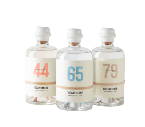 100&NOMORE Gin Pack 3 botellas 50cl