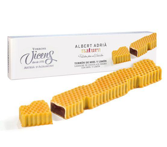 TORRONS VICENS Miel y Limón Adrià Natura 300g