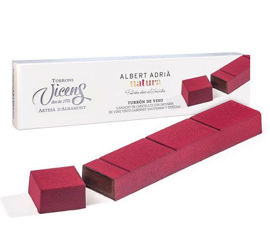 TORRONS VICENS de Vino Adrià Natura 300g