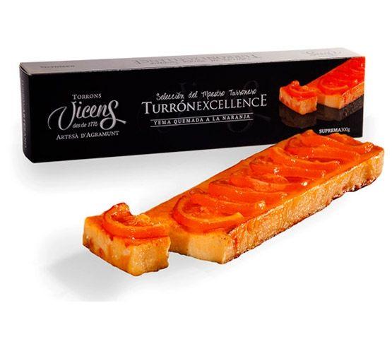 TORRONS VICENS Yema Quemada a la Naranja Excellence 300g 