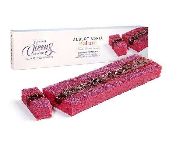 TORRONS VICENS Frambuesa Adrià Natura 300g