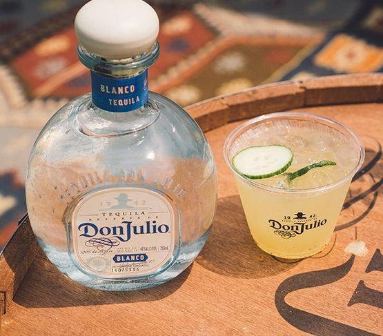 DON JULIO Tequila Blanco con estuche 70cl