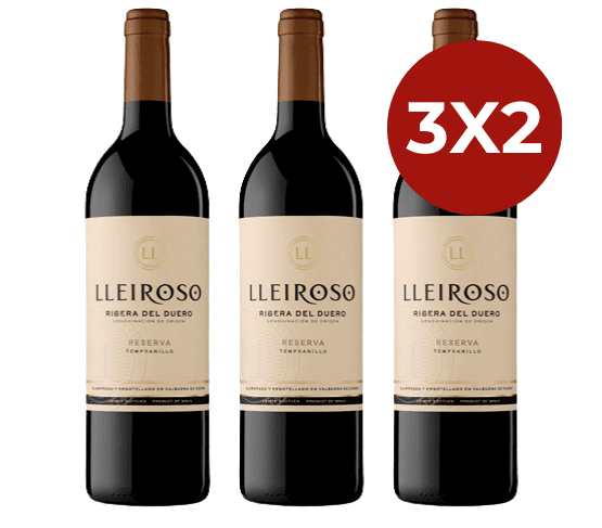 REBAJAS LLEIROSO Reserva 2017 75cl 3 por 2