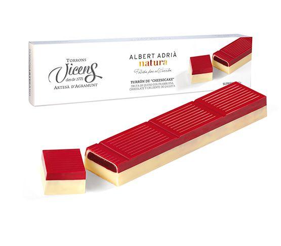 TORRONS VICENS Cheesecake Albert Adrià Natura