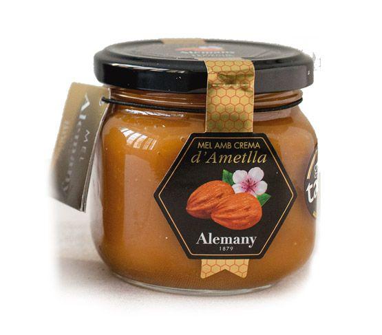 ALEMANY Miel con Crema de Almendra 250g