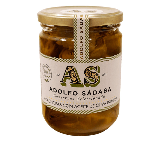 ADOLFO SÁDABA Alcachofas en Aceite 390g