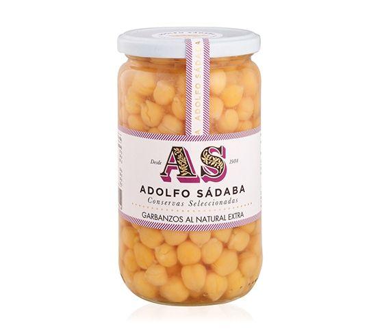 ADOLFO SÁDABA Garbanzo al Natural Primera 720g