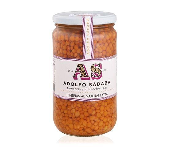 ADOLFO SÁDABA Lentejas al Natural 580g
