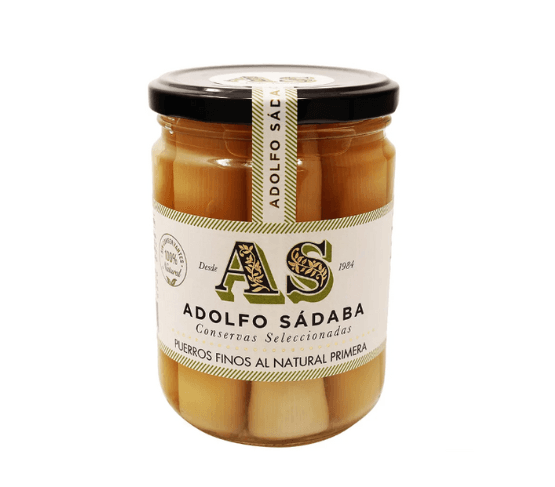 ADOLFO SÁDABA Puerros Finos al Natural 400g