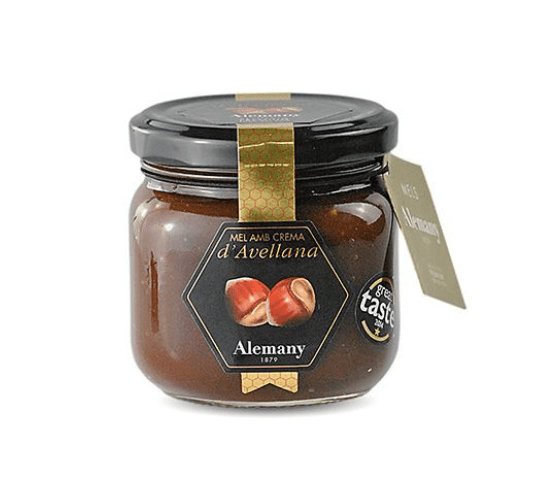 ALEMANY Miel con Crema de Avellana 250g