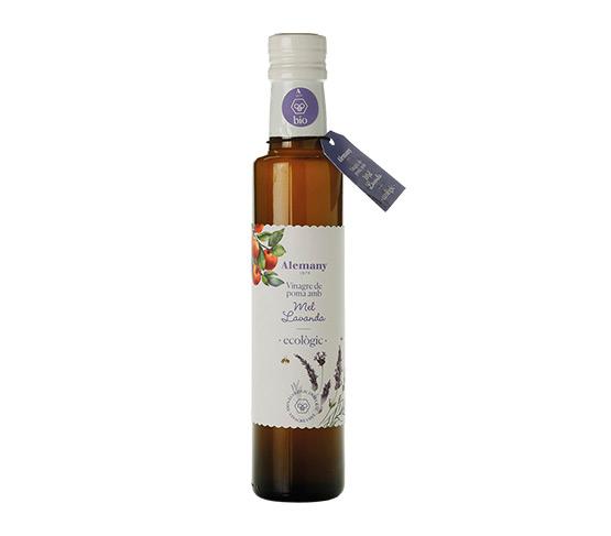 ALEMANY Vinagre de Manzana Ecológico con Miel de Lavanda 250ml
