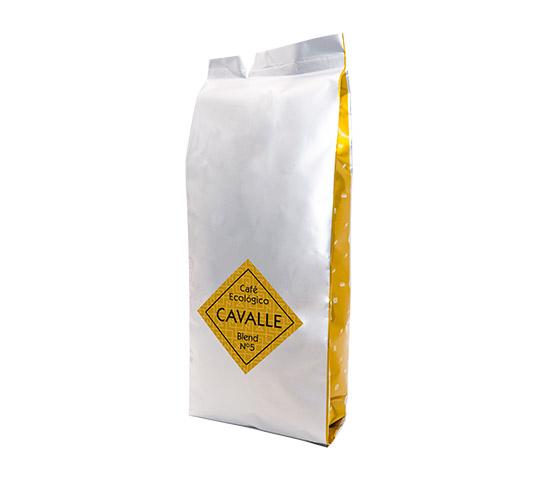 CAFÉS CAVALLE Cafè en Grano Blend N5 BIO 500g