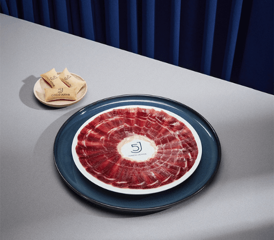 CINCO JOTAS 26 sobres de Jamón 80g