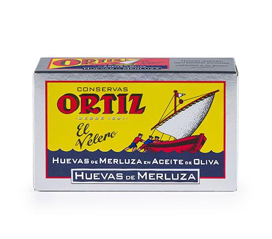 CONSERVAS ORTIZ Huevas de Merluza 110g