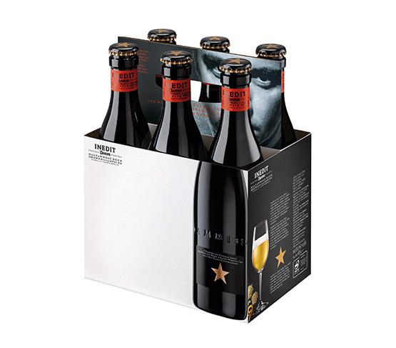 INEDIT Cesta de 6 botellas 33cl