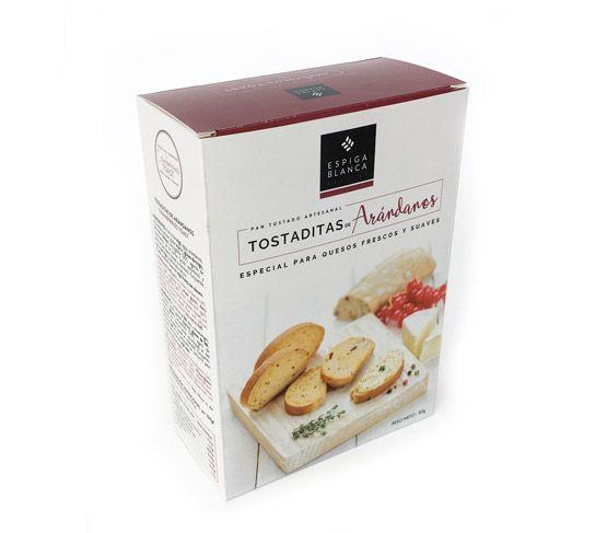 ESPIGA BLANCA Tostaditas de Arándanos 80g