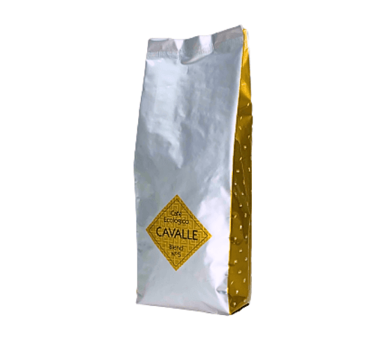 CAFÉS CAVALLE Cafè en Grano Blend N5 BIO 500g