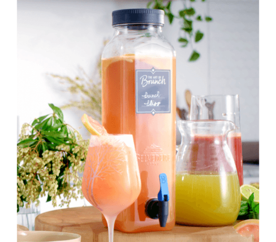 Belvedere Pure Vodka 70cl y Jarra Brunch