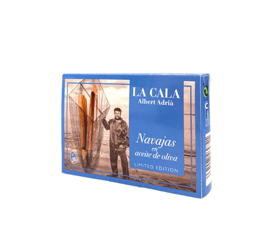 LA CALA ALBERT ADRIÀ Navajas en Aceite de Oliva Edición Limitada 115g