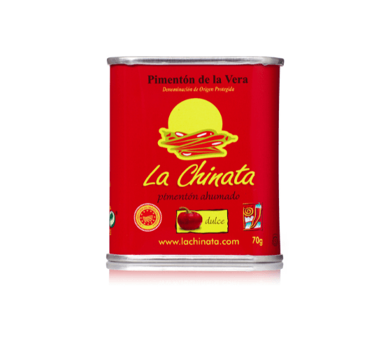 LA CHINATA Pimentón Dulce Ahumado Lata 70g