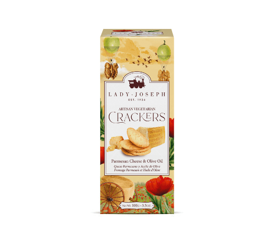 LADY JOSEPH Cracker Parmesano 100g 14ud
