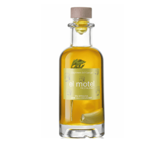 LLÀGRIMES DEL CANIGÓ Aceite de Oliva con ajo y perejil x Motel Empordà 250ml
