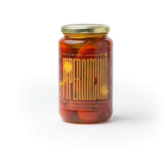 CONSERVE DELLA MAMMA Pimientos Rellenos de Queso 580g
