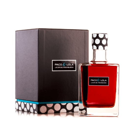 PACO & LOLA Licor de Frambuesa 50cl con Estuche
