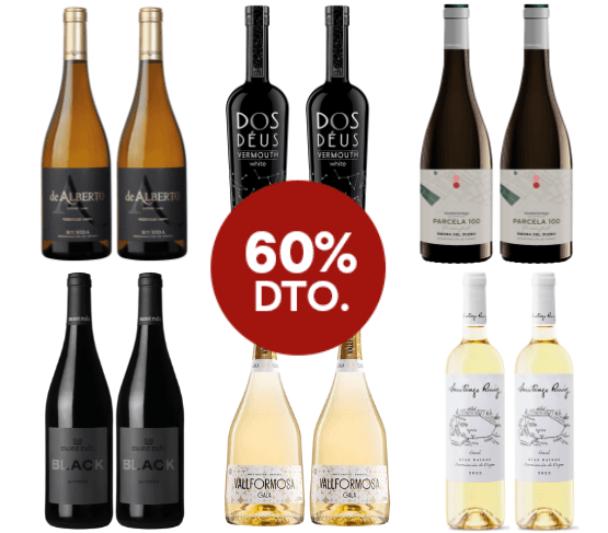 CHOLLO - 12 botellas premium por 69 €