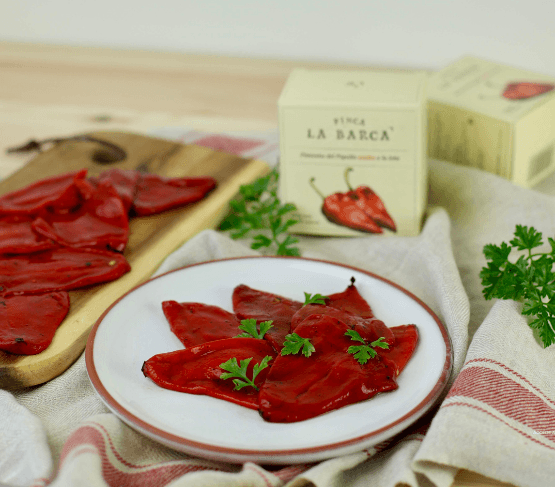 FINCA LA BARCA Pimientos Piquillo asados a la leña 255g