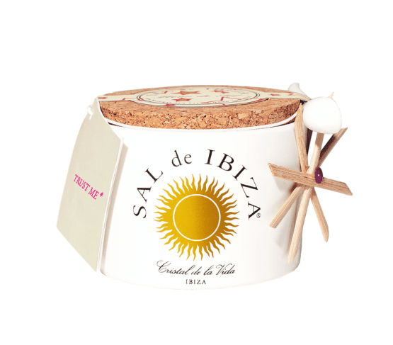 SAL DE IBIZA Flor de Sal "Feliz Navidad" 140g