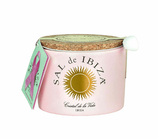 SAL DE IBIZA Flor de Sal Cerámica Pink "La Vie en Rose" Edición Especial 150g
