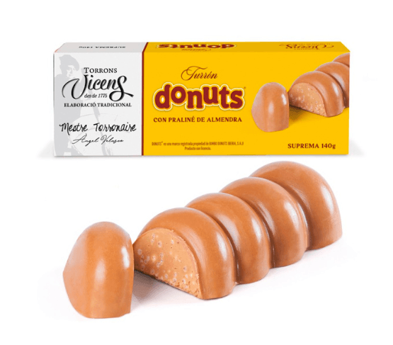 TORRONS VICENS Turrón Donuts® en Estuche 140g