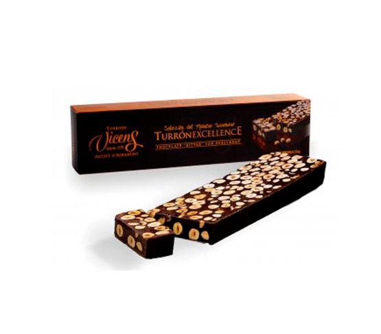 TORRONS VICENS Chocolate Bitter con Avellanas Excellence 300g