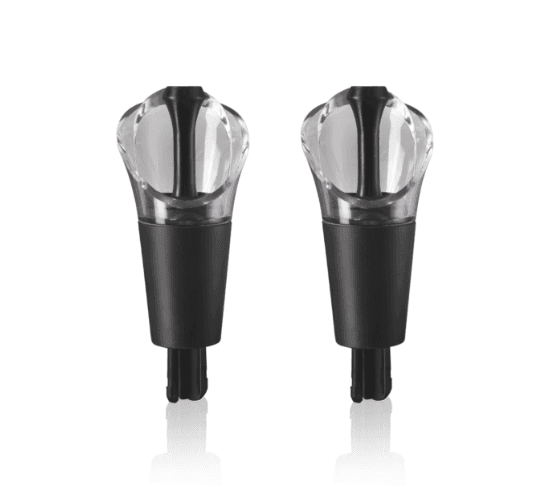 VACU VIN Set de 2 Tapones y servidor de vino