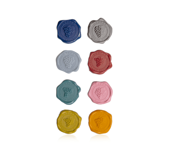 VACU VIN Marcador de copas Classic (set 8 uds)