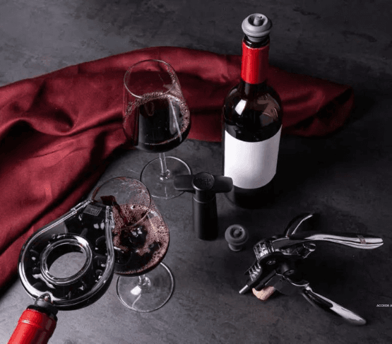 VACU VIN Set de Vino Air Deluxe