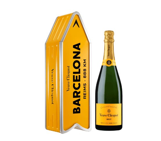 VEUVE CLICQUOT Arrow Edición Limitada Barcelona 75cl