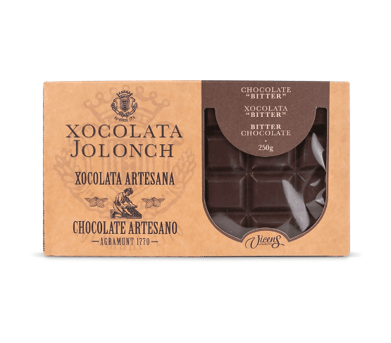 XOCOLATA JOLONCH Estuche Chocolate Bitter 250g