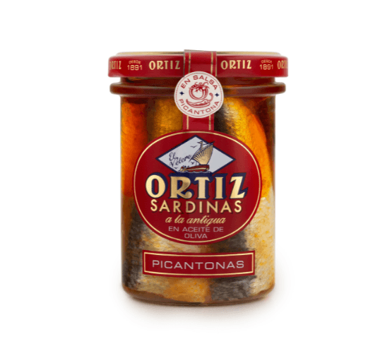 CONSERVAS ORTIZ Sardinas Picantonas 190g