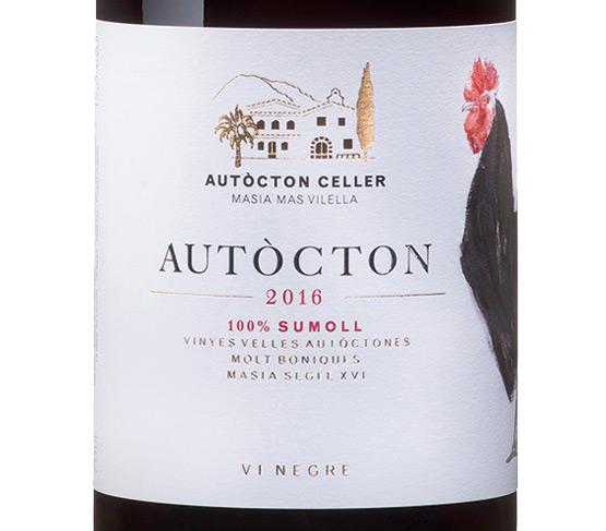AUTÒCTON CELLER Tinto 2016