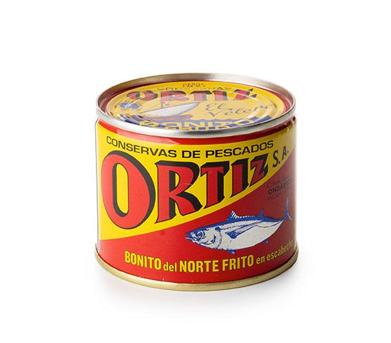 CONSERVAS ORTIZ Bonito del Norte Frito en Escabeche 190g