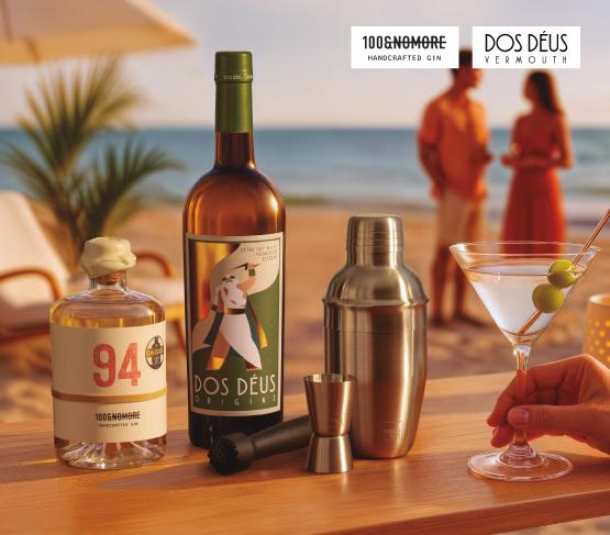 Sol, hielo y Dry Martini