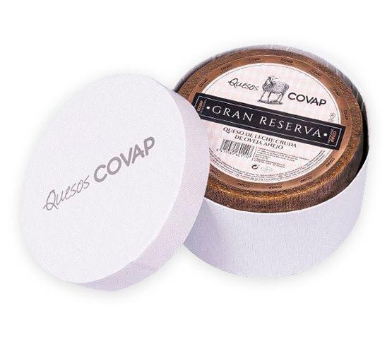 QUESOS COVAP Box Gran Reserva - Queso de Leche Cruda de Oveja Añejo Gran Reserva 2,8 Kg aprox