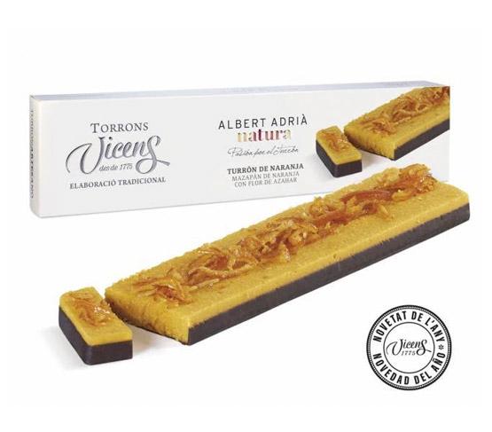 TORRONS VICENS Turrón de Naranja Albert Adrià Natura Estuche 