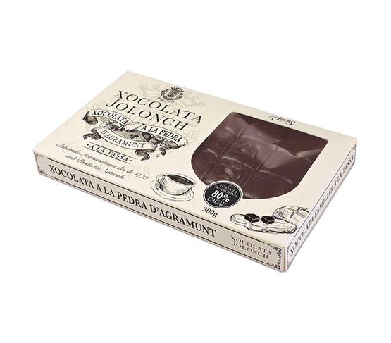 XOCOLATA JOLONCH Chocolate a la Piedra Jolonch 80% Cacao 300g